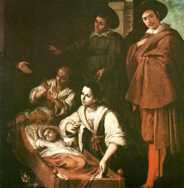 Francisco de Zurbaran birth of st. pedro nolasco china oil painting image